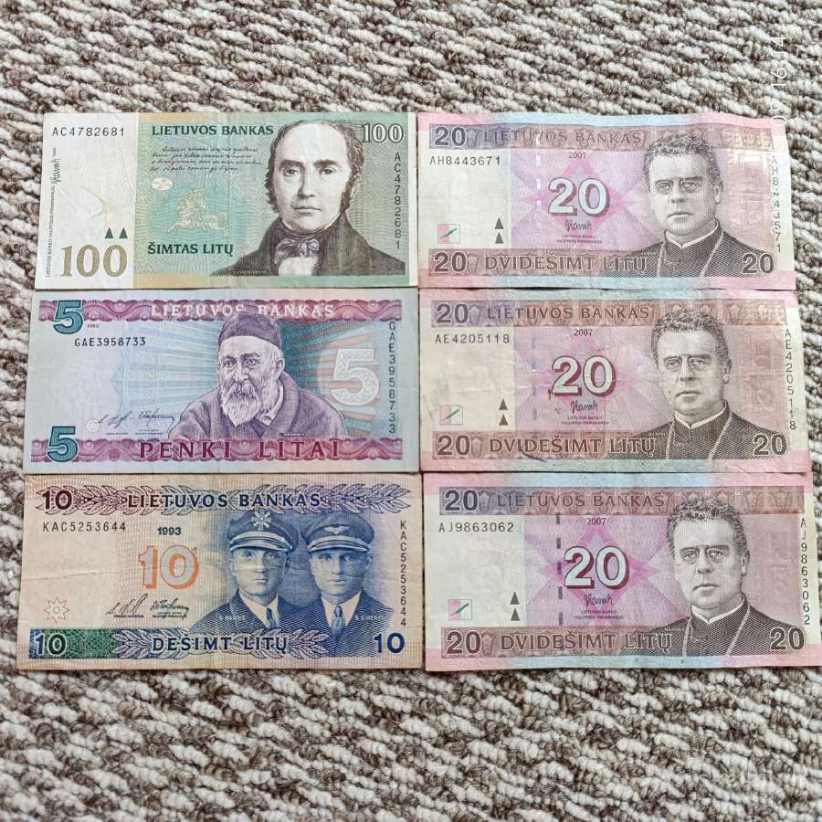 5lt Nebėra. Litai iš apyvartos
