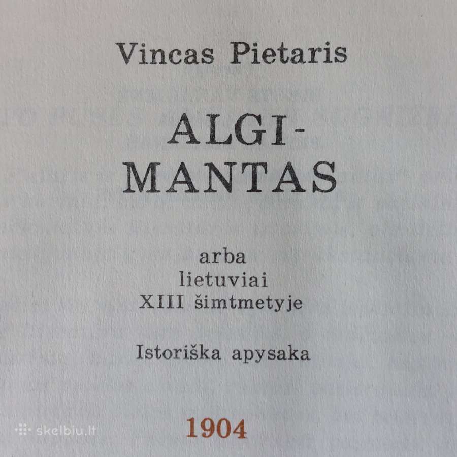Vincas Pietaris " Algimantas ". - nuotraukos Nr. 5