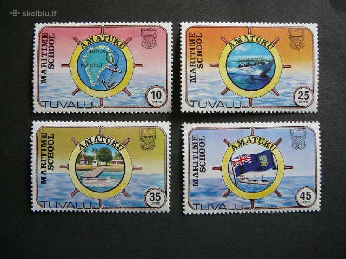 Laivai Tuvalu 1982 Mnh tv44