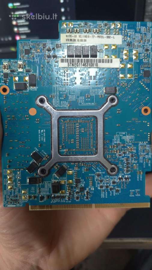 Laptop Vaizdo Korta / Gpu 1060 6 GB Mxm - nuotraukos Nr. 2