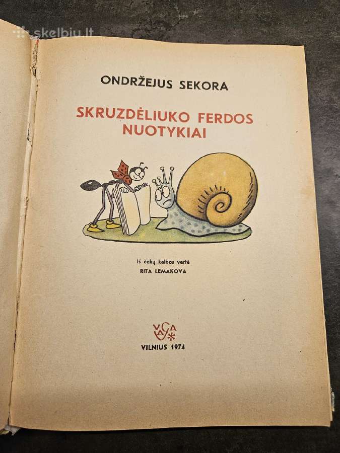 Knyga „Skruzdėliuko Ferdos nuotykiai“ - nuotraukos Nr. 2