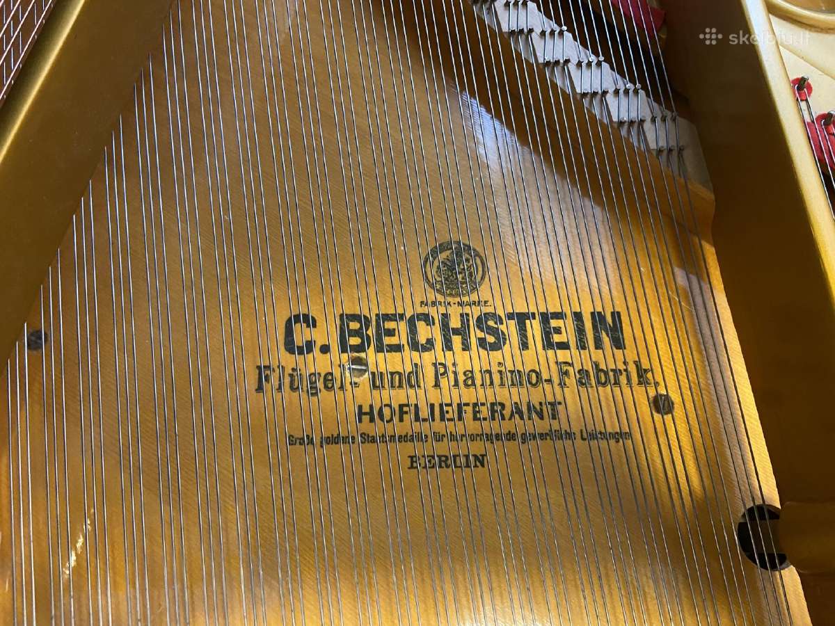 Fortepijonas C. Bechstein Vokietija 1941 m. - nuotraukos Nr. 10