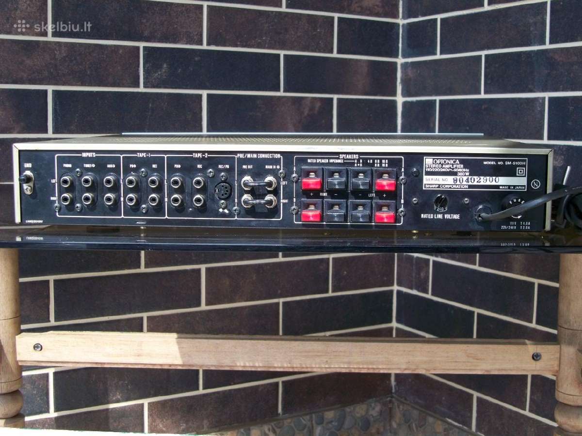 Yamaha A-700+t-500.r-1000. Optonica. Luxman - nuotraukos Nr. 21
