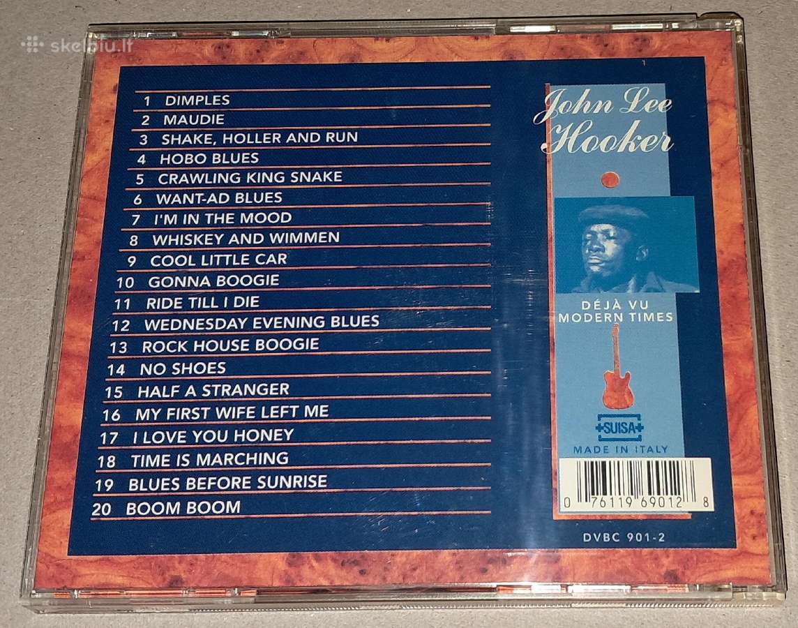 John Lee Hooker – Modern Times (Audio CD) - nuotraukos Nr. 2