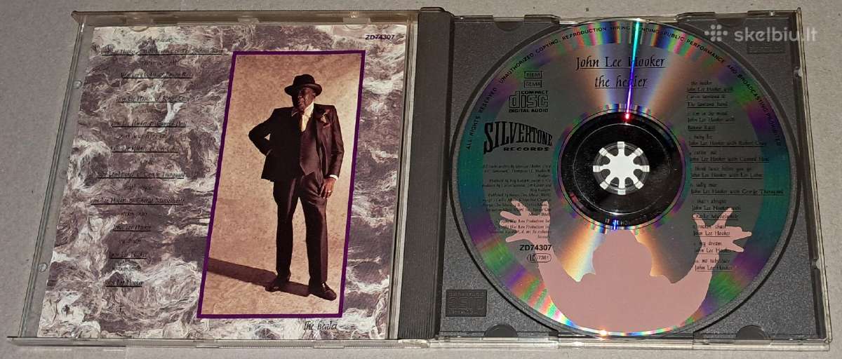 John Lee Hooker – The Healer (Audio CD) - nuotraukos Nr. 3