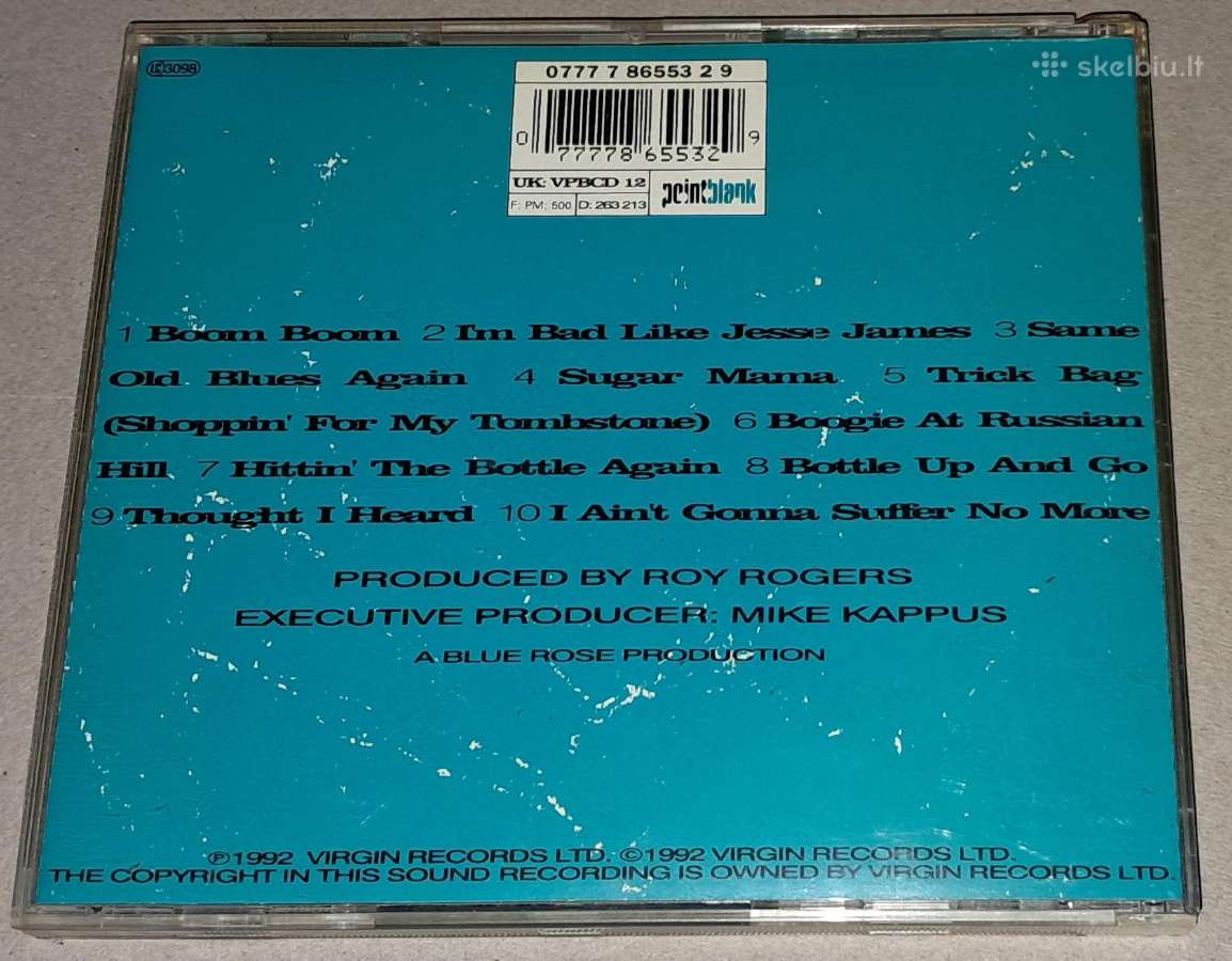John Lee Hooker – Boom Boom (Audio CD) - nuotraukos Nr. 2