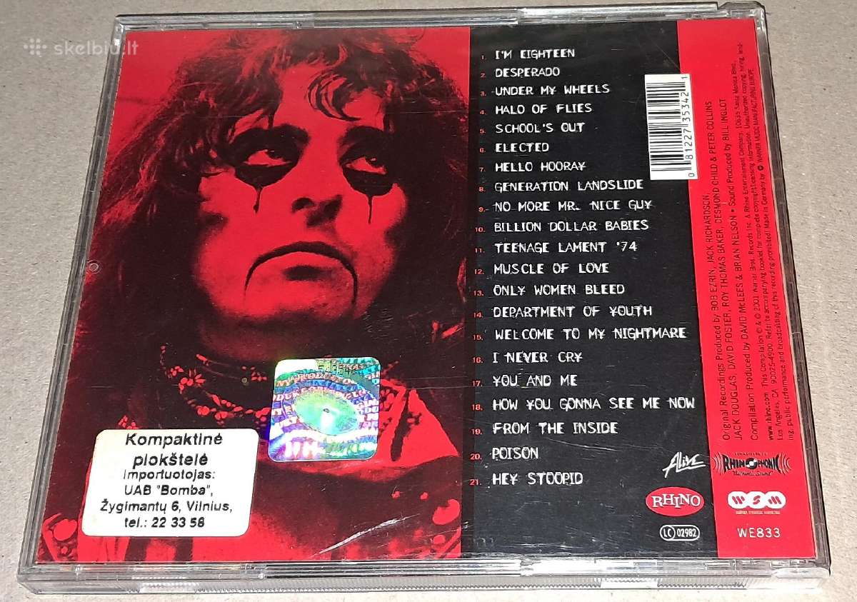 Alice Cooper – The Definitive (Audio CD) - nuotraukos Nr. 2