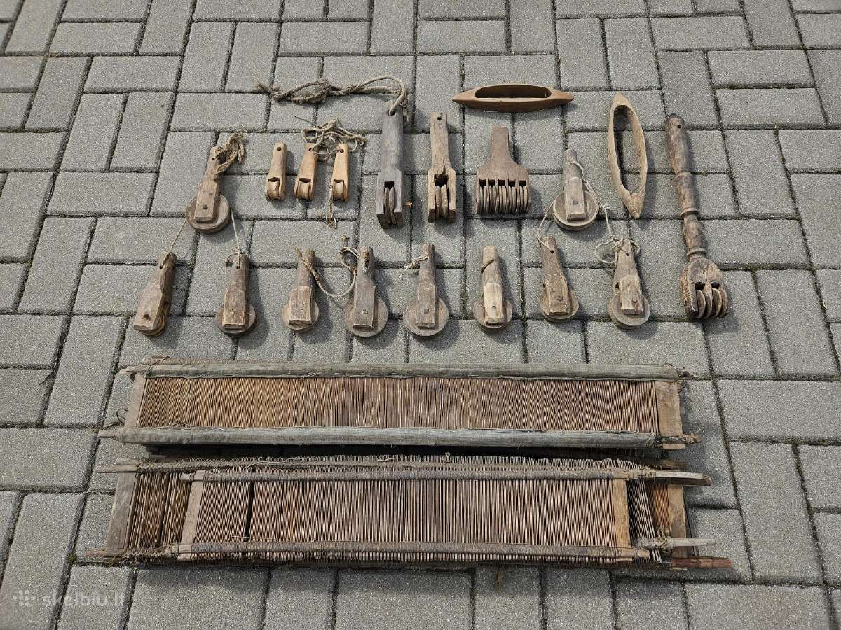 Audimo staklių detalės