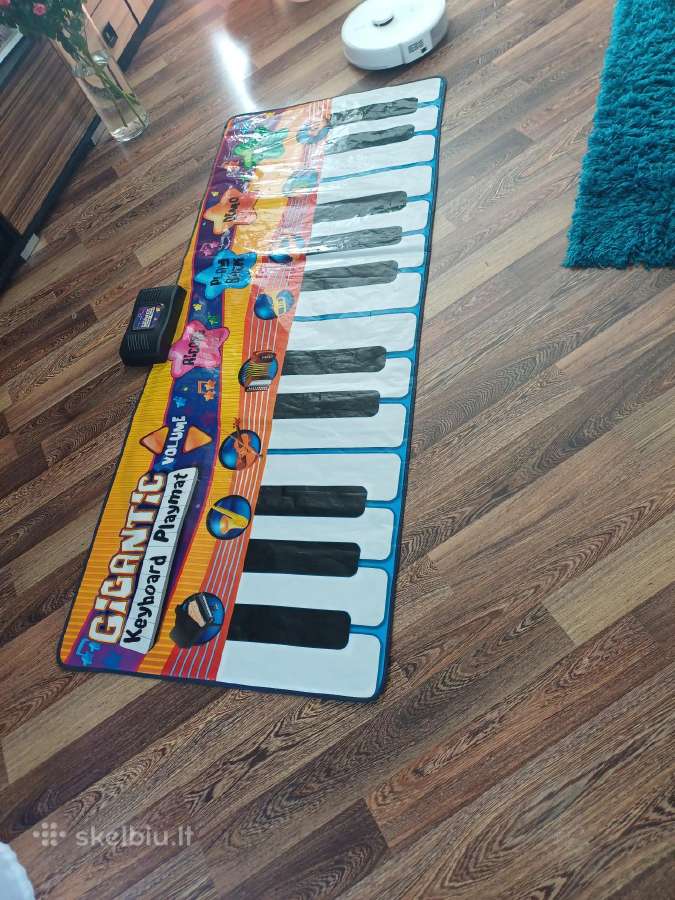 Vaikiškas pianinas didelis 180x74cm - nuotraukos Nr. 2