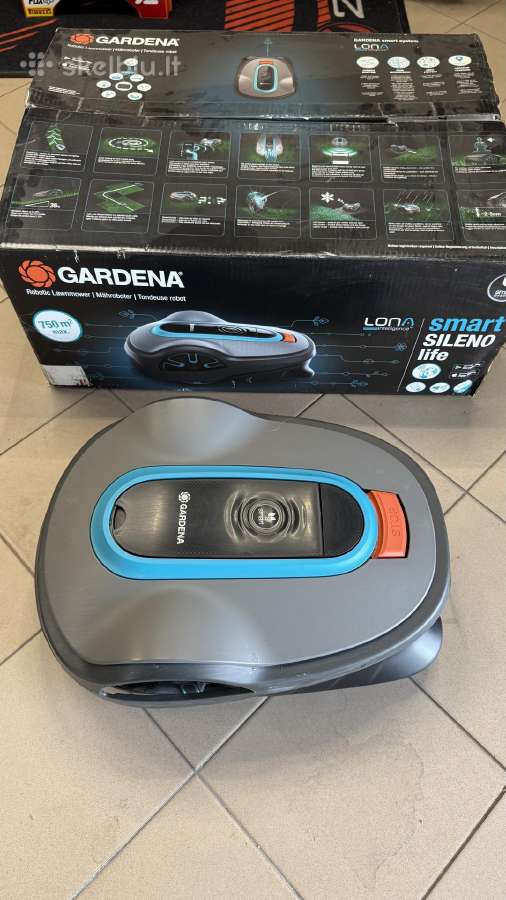 Vejos robotas gardena sileno life 750 lona