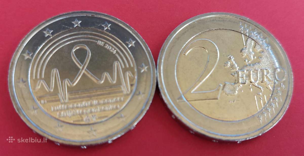 Progines 2€ monetos Airija,austrija,belgija Unc - nuotraukos Nr. 4