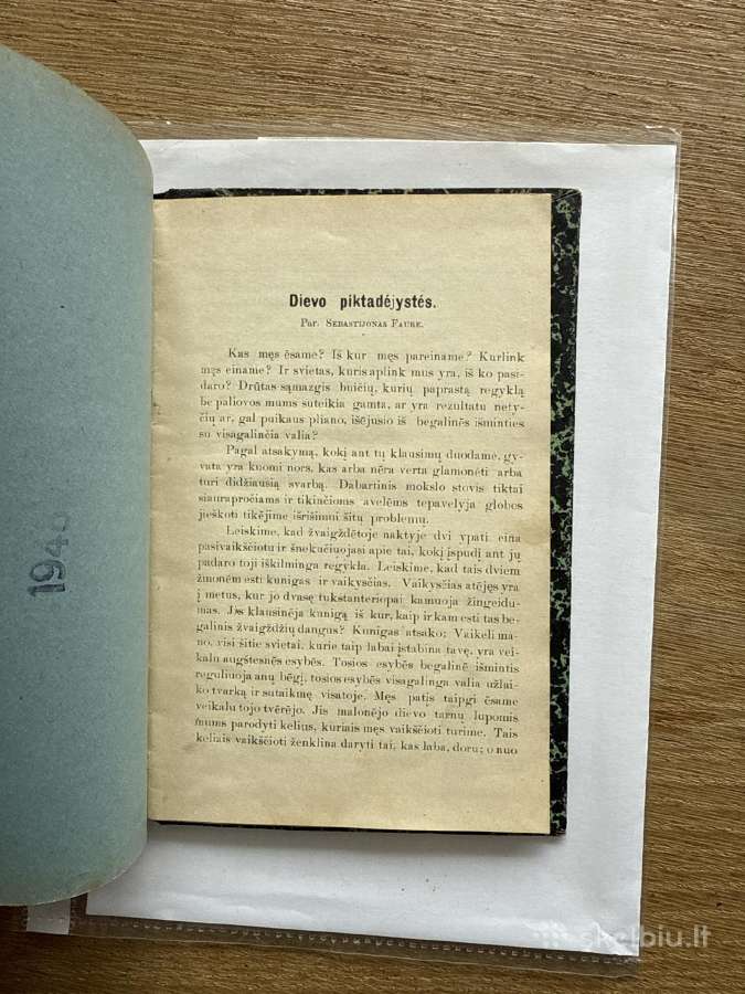 Dievo piktadejistes 1905 m. - nuotraukos Nr. 3