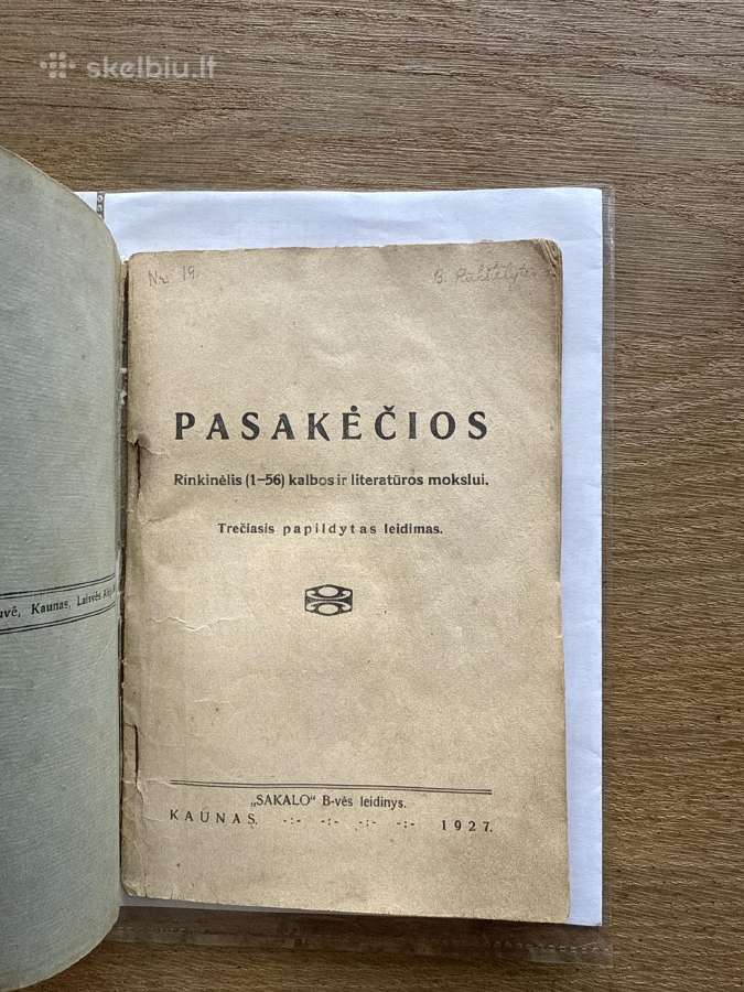 Pasakėčios. Rinkinėlis (1-56) kalbos ir literatūro - nuotraukos Nr. 2