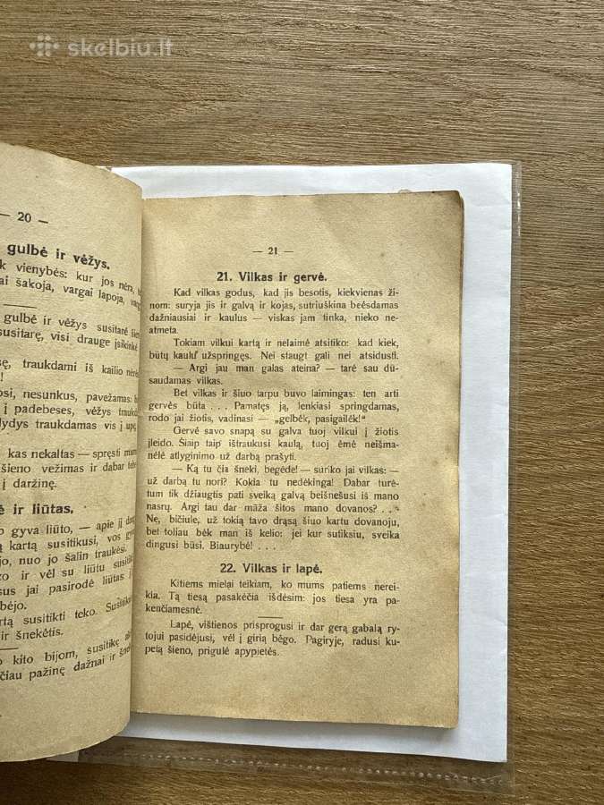 Pasakėčios. Rinkinėlis (1-56) kalbos ir literatūro - nuotraukos Nr. 4
