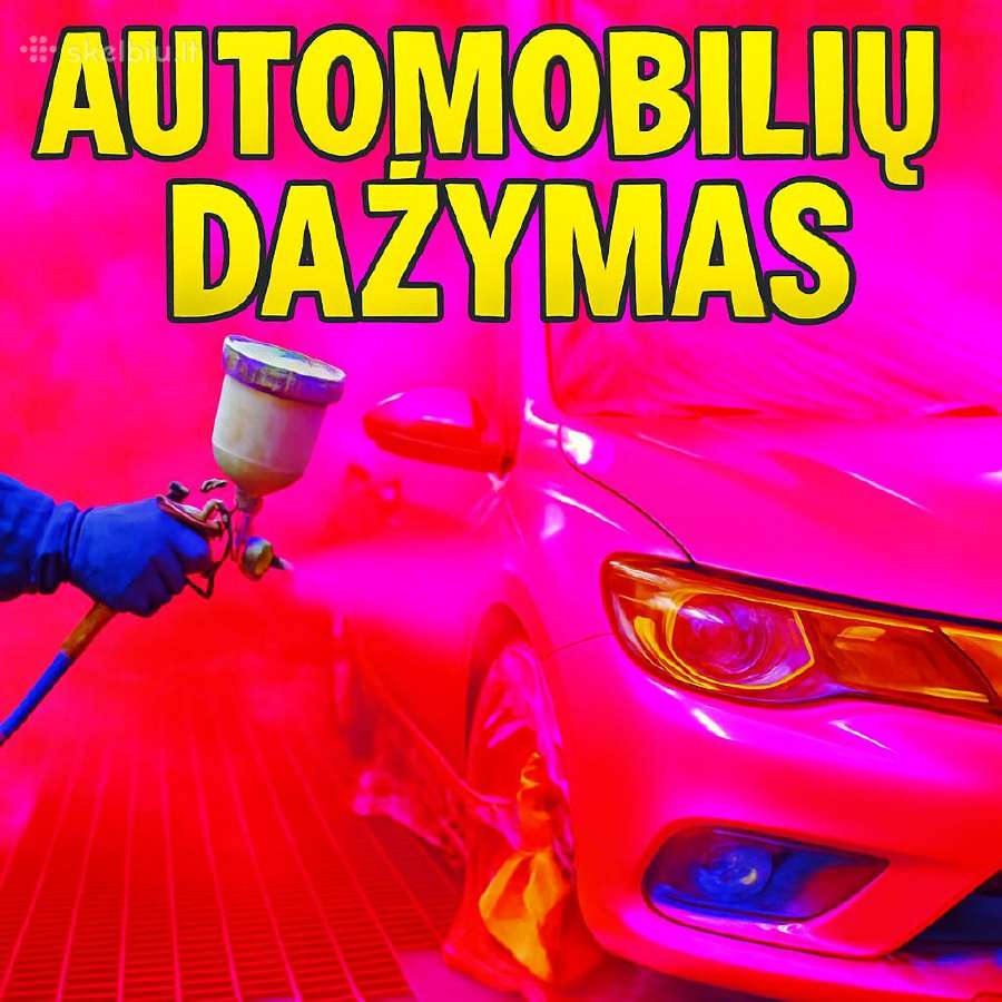 Automobilio dažymas ir kėbulo atnaujinimas Kaune