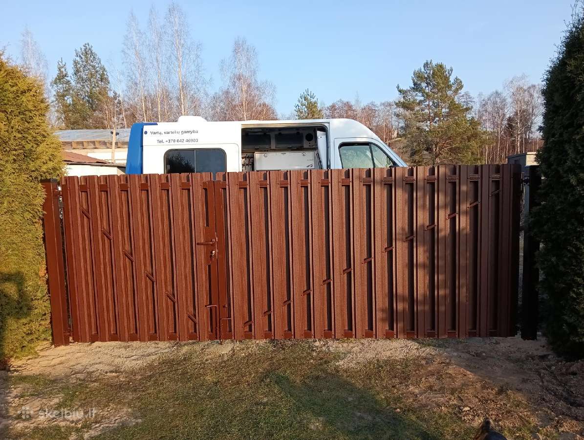 Tvorų tvėrimas/montavimas, vartų/vartelių gamyba - nuotraukos Nr. 3