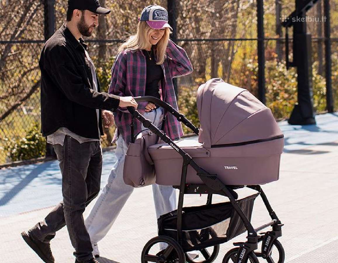 Nauji Verdi Travel Eco 3 in 1 vežimėliai