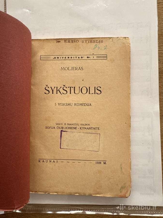 Šykštuolis 1928 m. - nuotraukos Nr. 2