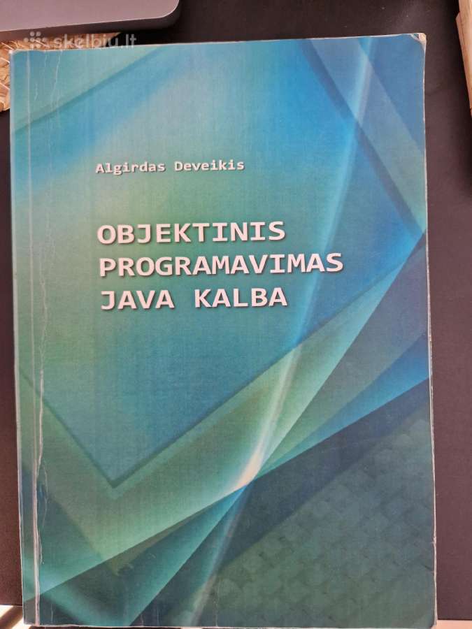 Lietuviška knyga Objektinis programavimas Java kal