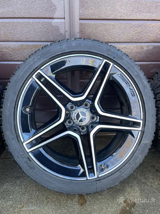 Orginalūs Amg ratlankiai su apynaujomis padangomis - nuotraukos Nr. 3