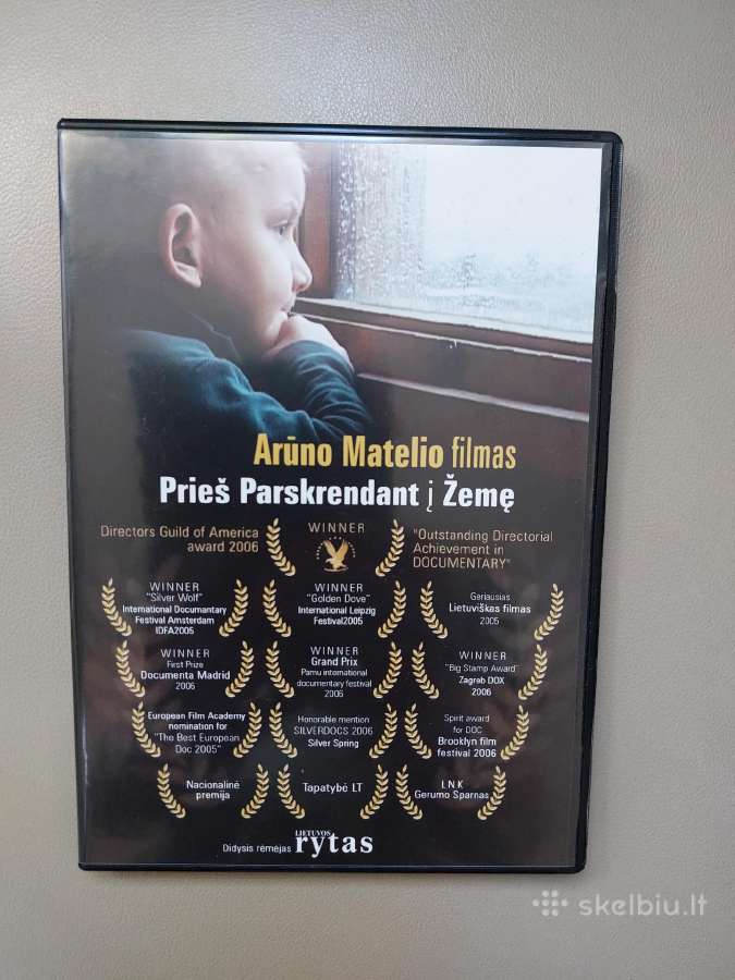 A. Matelio dvd filmas Prieš parskrendant į Žemę