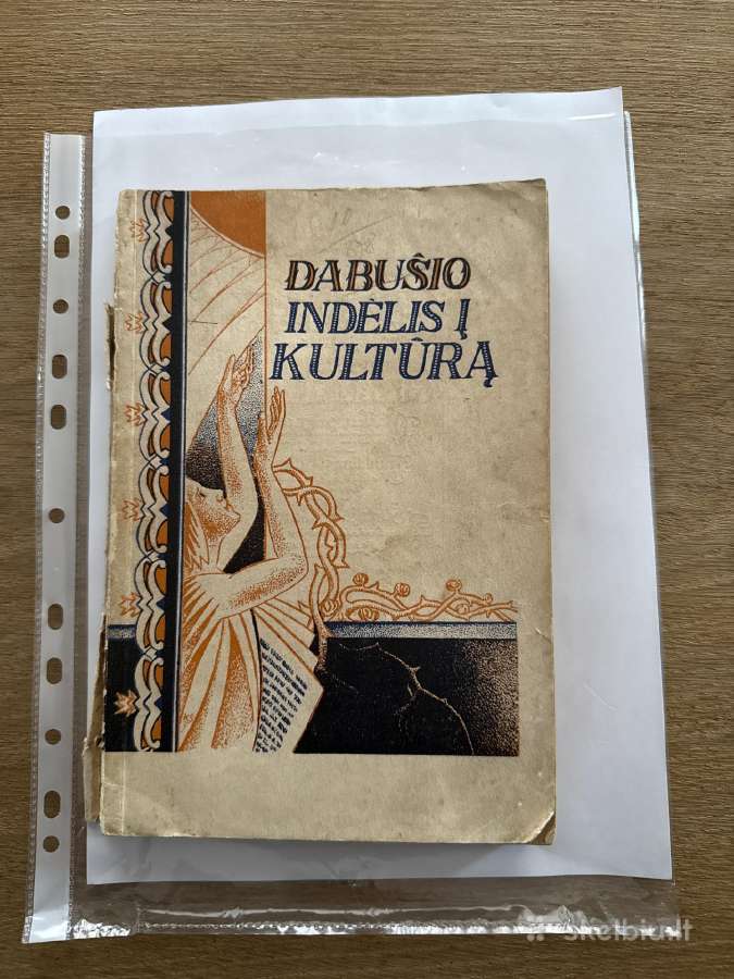 Dabušio indėlis į kultūrą 1938 m.