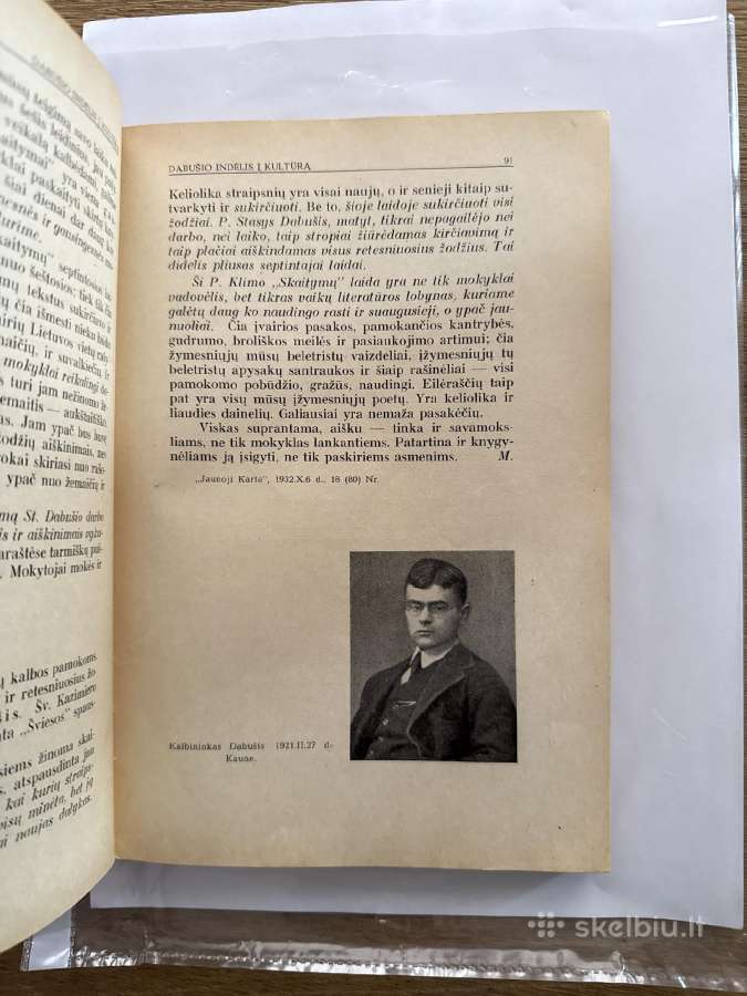 Dabušio indėlis į kultūrą 1938 m. - nuotraukos Nr. 5