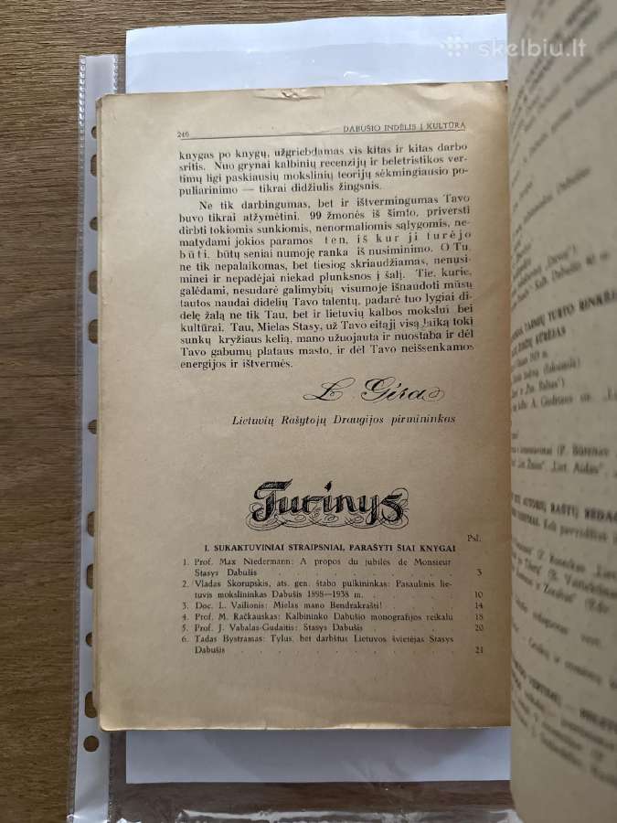 Dabušio indėlis į kultūrą 1938 m. - nuotraukos Nr. 9