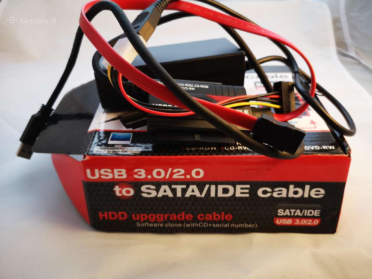 Usb 3 to Sata-ide jungtis