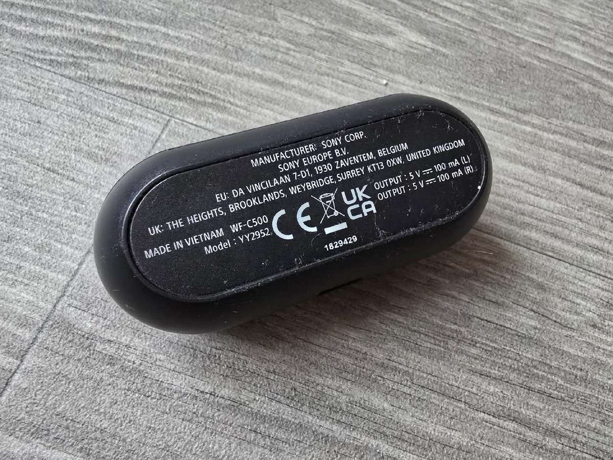 Sony Wf-c500 belaides ausines - nuotraukos Nr. 4