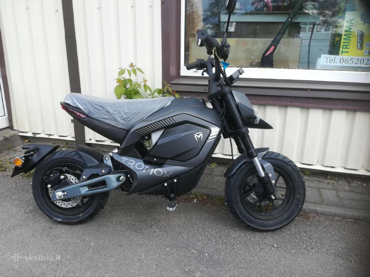 Naujas elektrinis skuteris Tromox Mino 60v 31a - nuotraukos Nr. 9