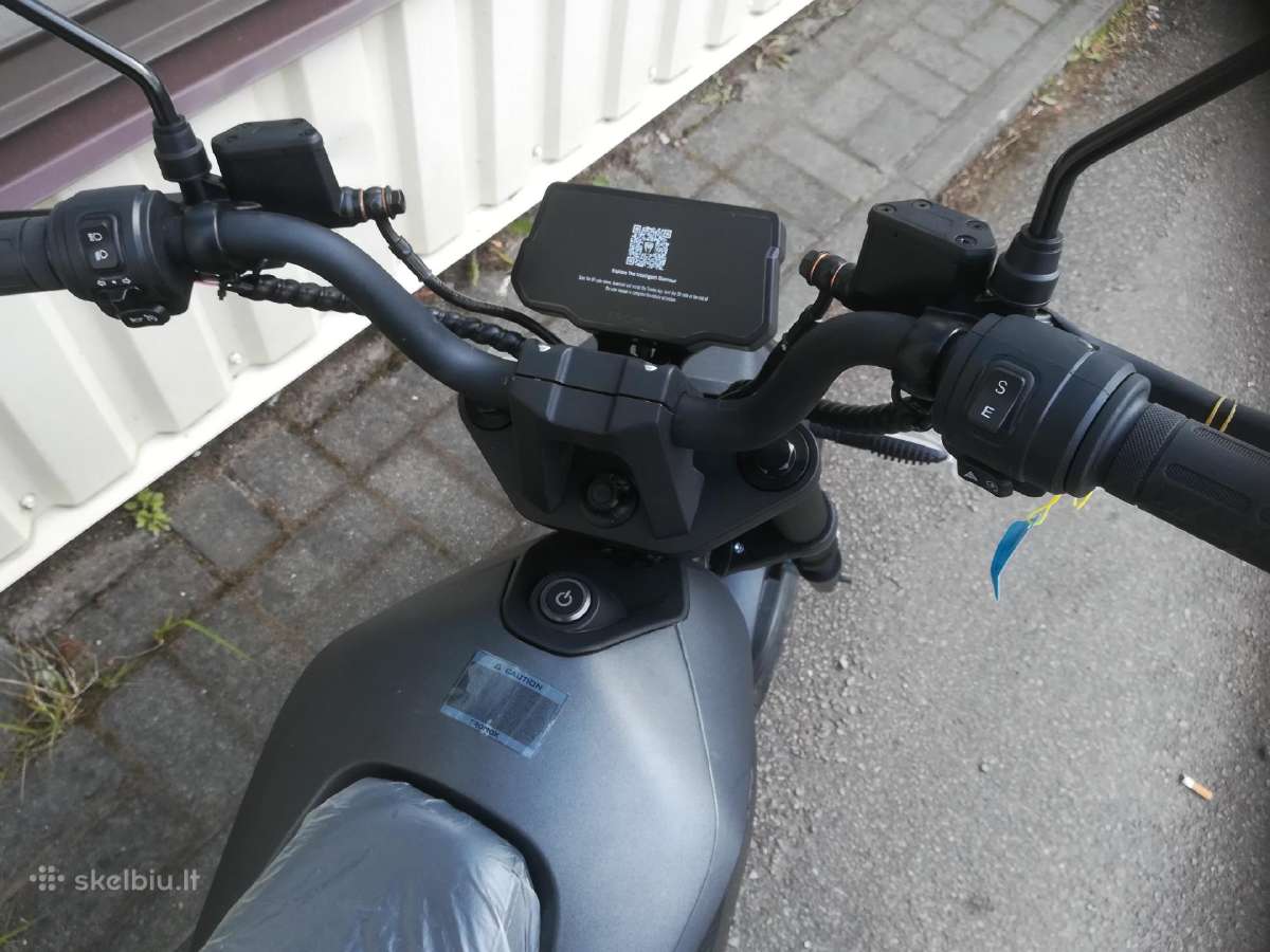Naujas elektrinis skuteris Tromox Mino 60v 31a - nuotraukos Nr. 10