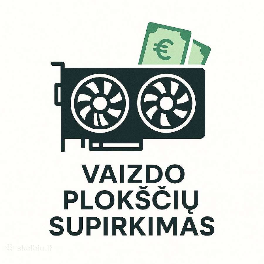 Vaizdo plokščių supirkimas