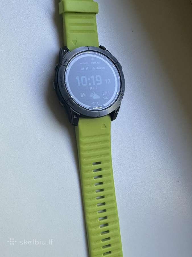 Garmin 7x pro sapphire solar Titanium