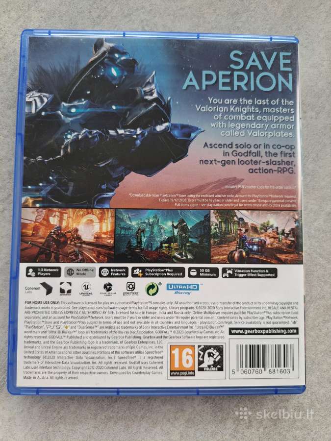 Ps5 žaidimai - nuotraukos Nr. 3