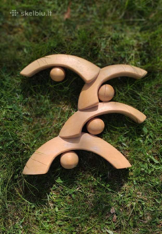 Medinė skulptūra. Tik aukštyn. Strioga - nuotraukos Nr. 2