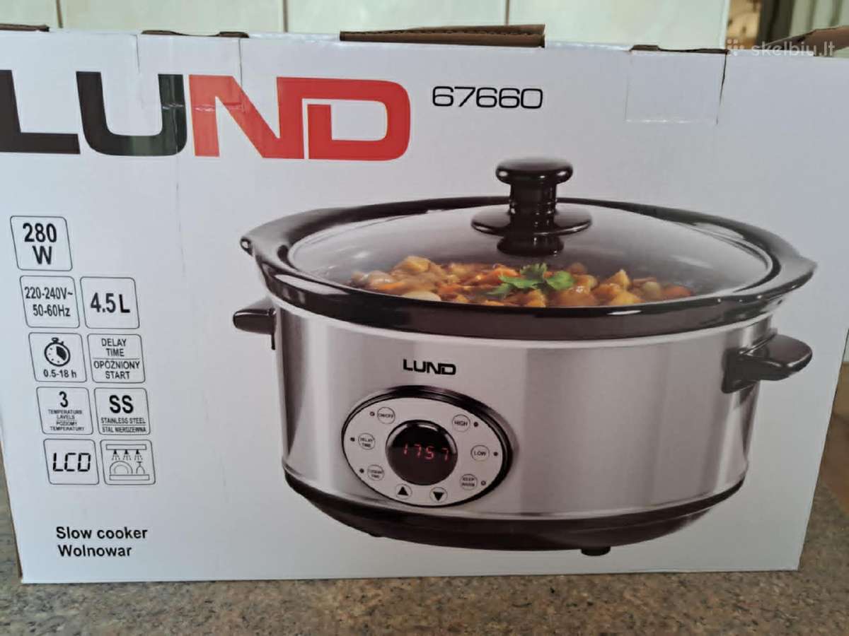 Lėto virimo puodas (Slowcooker) Lund 67660