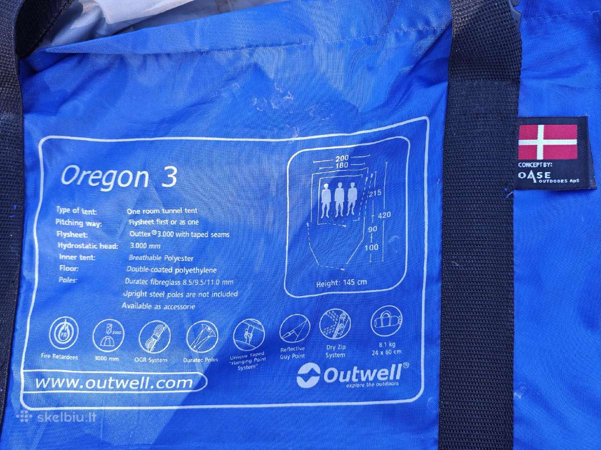 Palapine Outwell Oregon 3 - nuotraukos Nr. 12