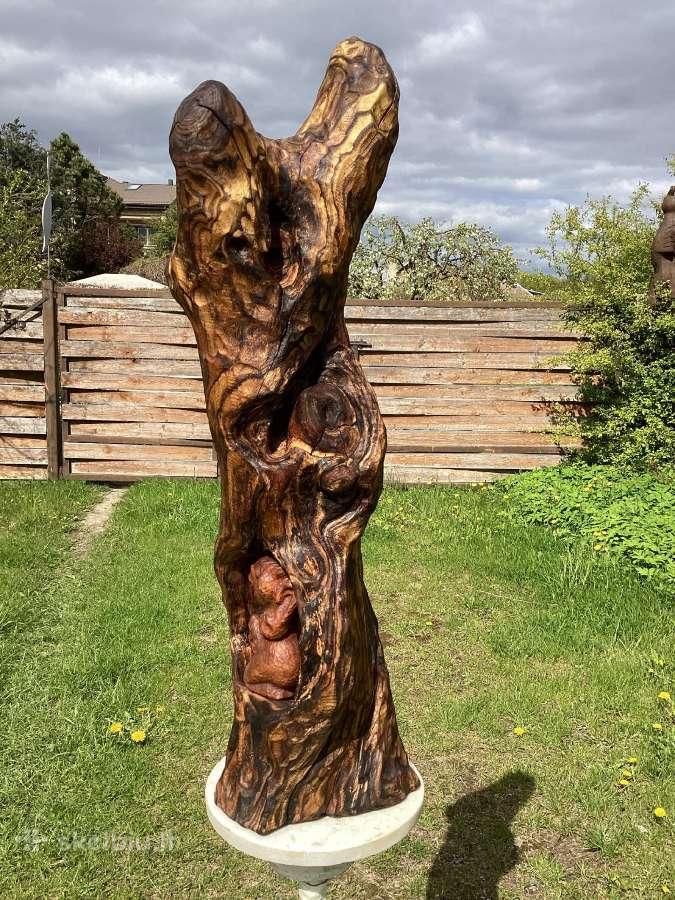 Medžio skulptūra - nuotraukos Nr. 4