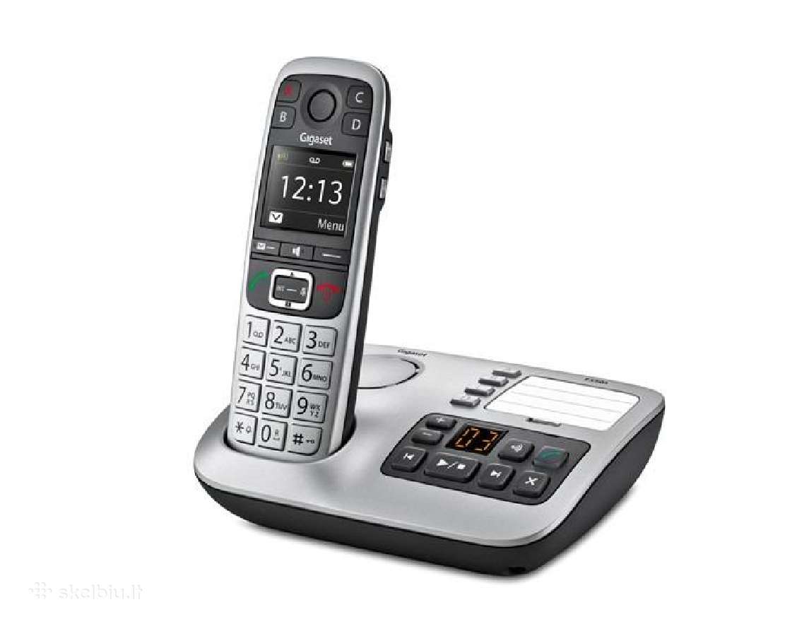 Belaidis namų telefonas Gigaset E560a - nuotraukos Nr. 3