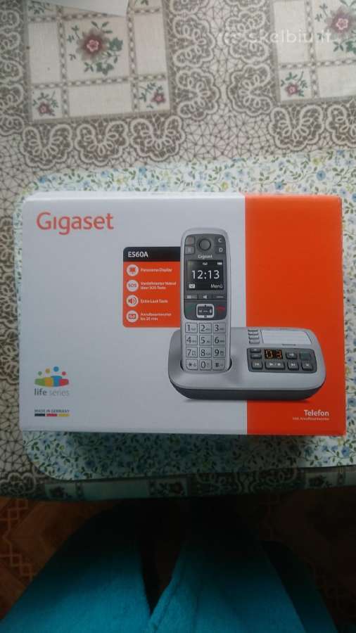 Belaidis namų telefonas Gigaset E560a - nuotraukos Nr. 4