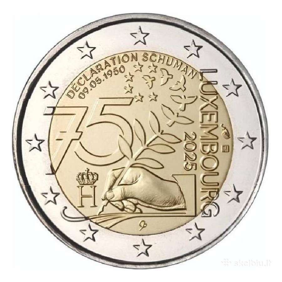 Liuksemburgo proginės euro monetos