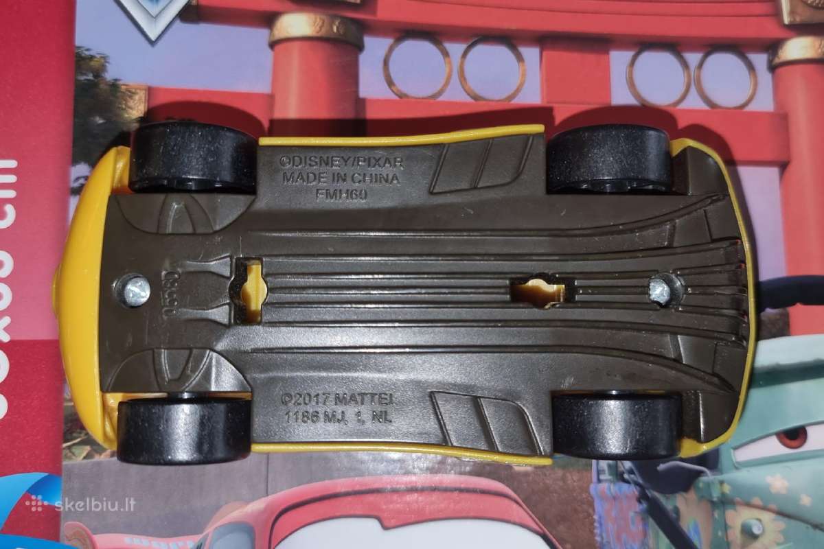 Disney Pixar Cars dėlionė (puzlė) ir mašinėlės - nuotraukos Nr. 4