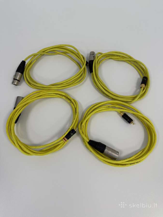 Audio Magic ir Wireworld tarpblokiniai laidai