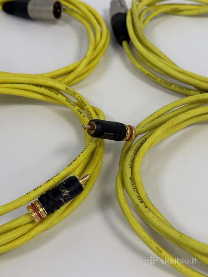 Audio Magic ir Wireworld tarpblokiniai laidai - nuotraukos Nr. 2