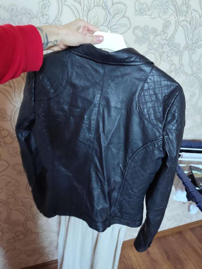 Natūralios odos striukė - nuotraukos Nr. 8