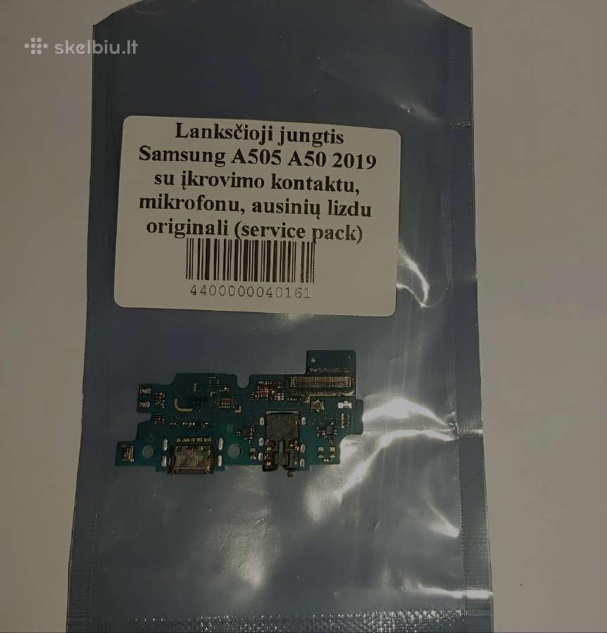 Samsung A50 / A51 / A71 originalus krovimo lizdas - nuotraukos Nr. 2