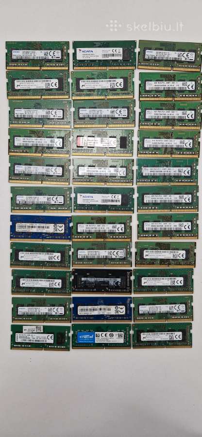 RAM operatyvioji atmintis laptop/pc