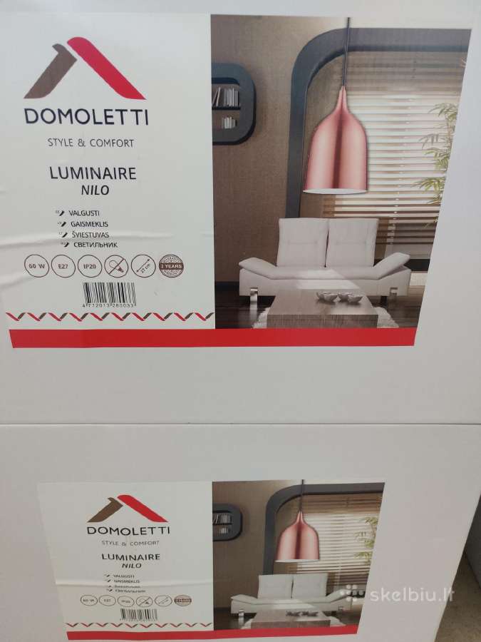 Šviestuvas kabinamas Domoletti Nilo - nuotraukos Nr. 2