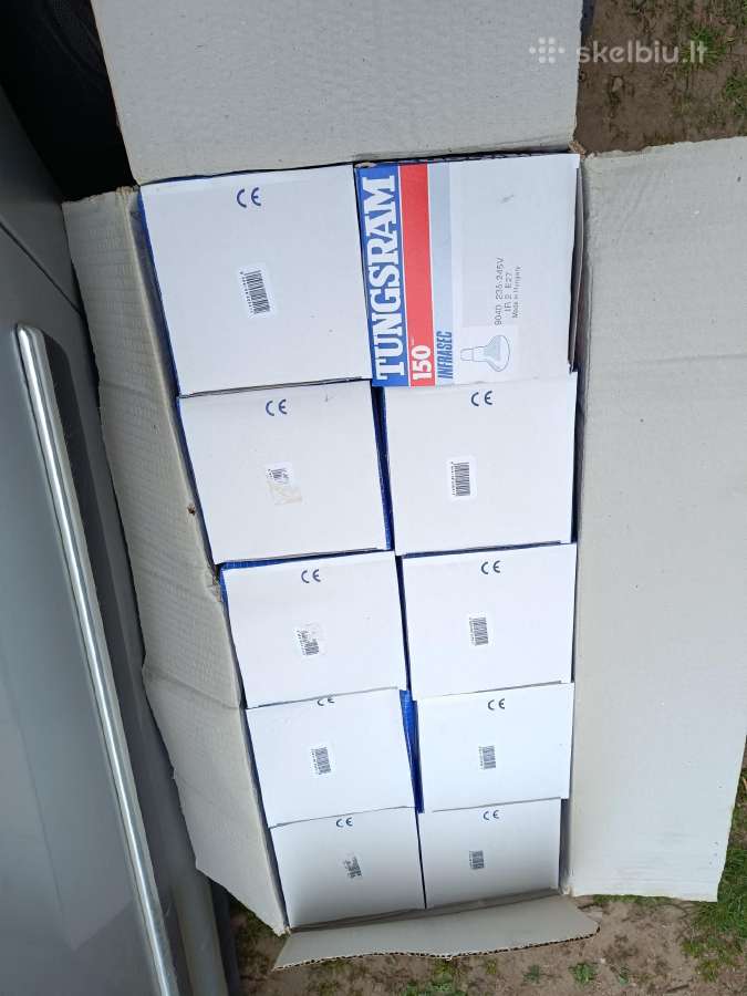 Šildymo lempos 150 W ir 500 W - nuotraukos Nr. 8